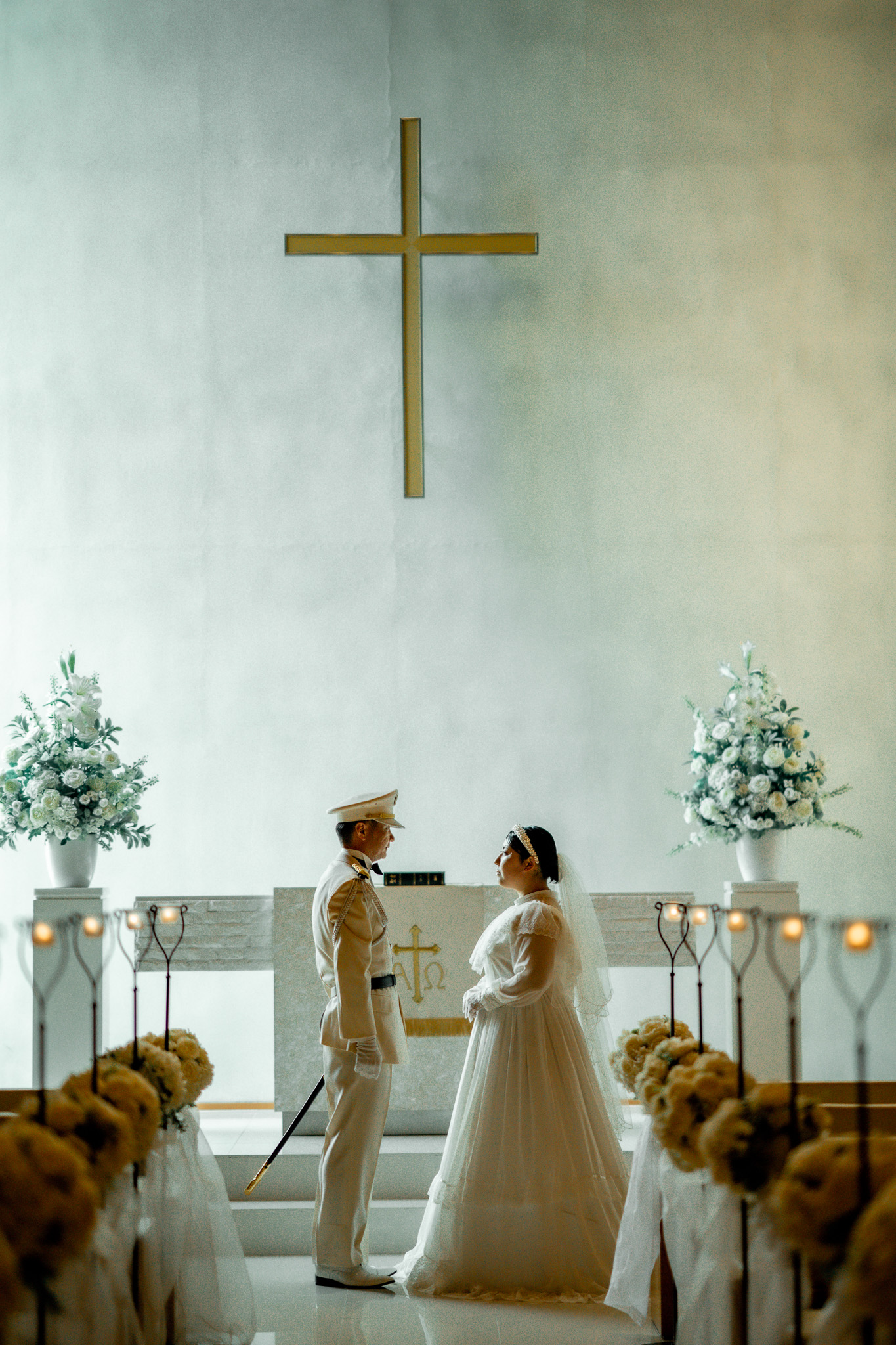 チャペルでの誓い