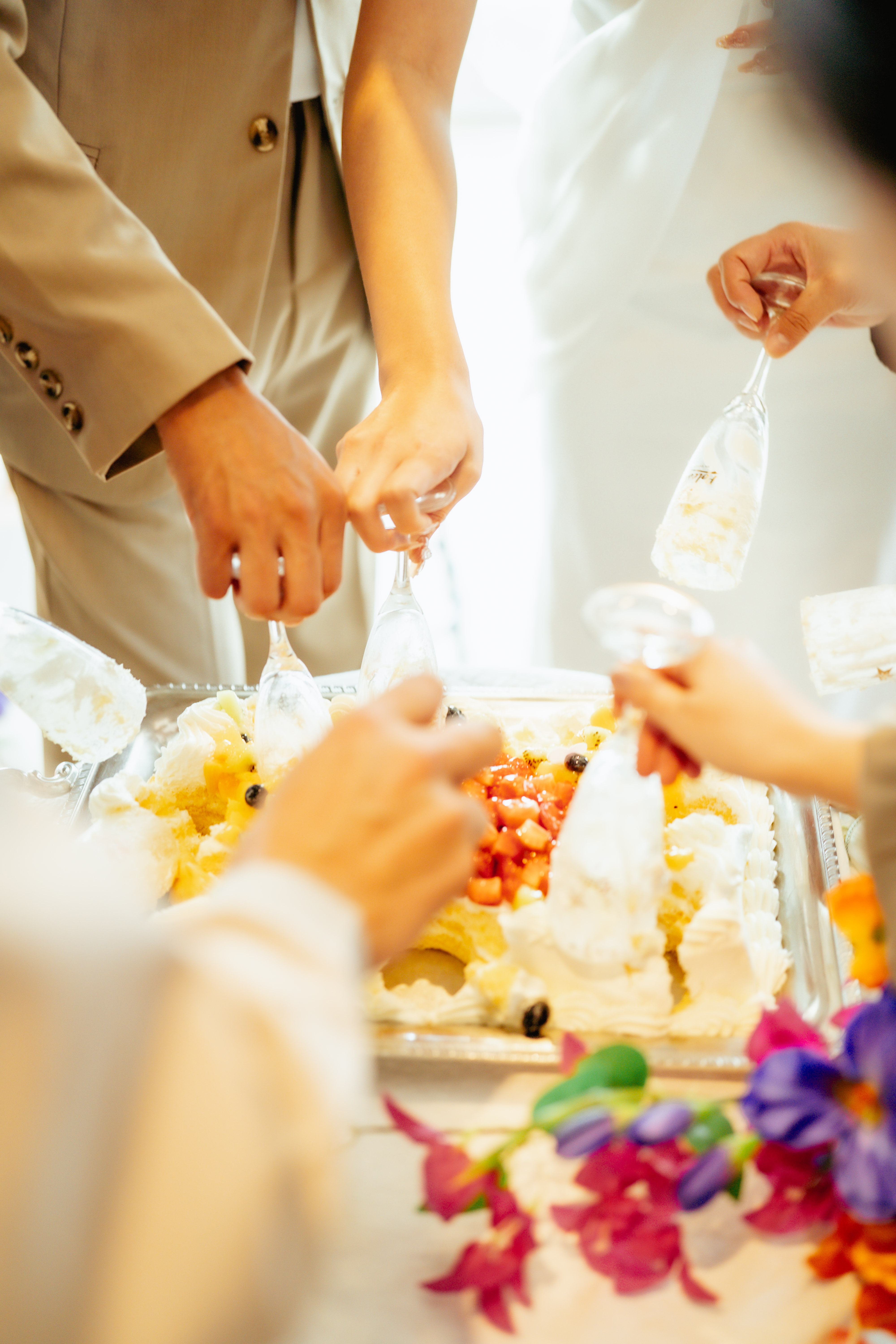 グラスカット演出