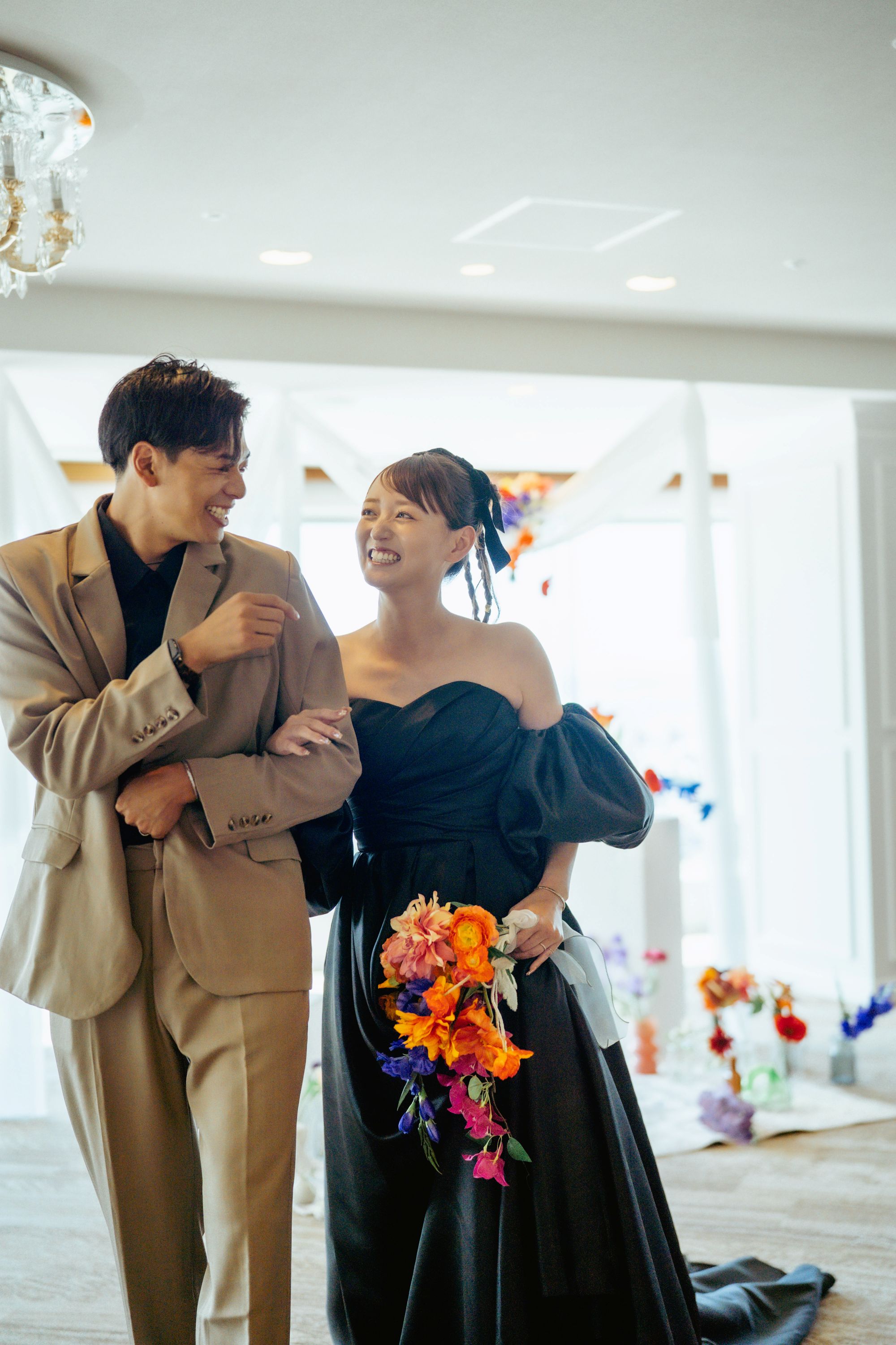 いつもの笑顔で